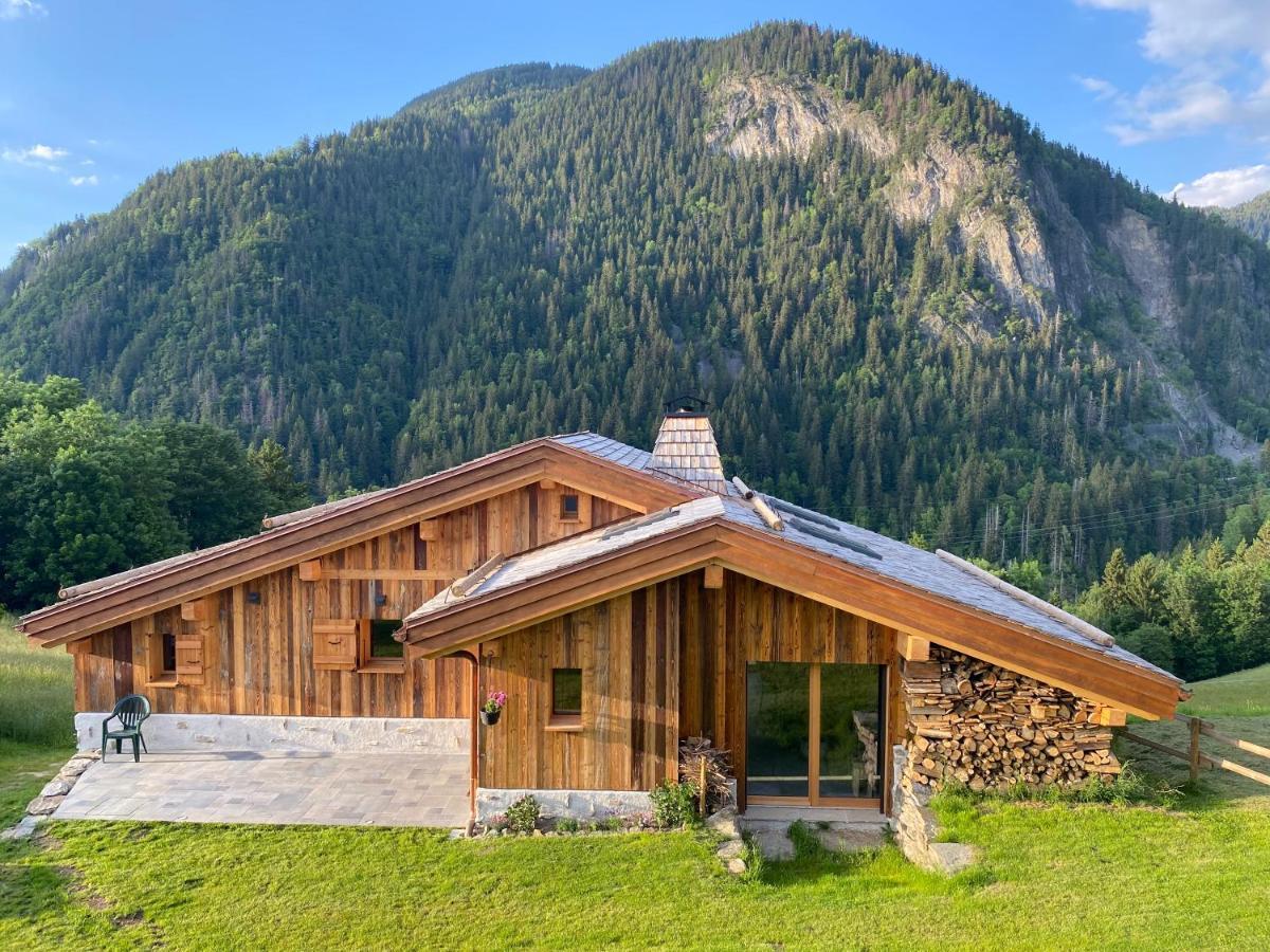 Chalet Du Champel Jacuzzi Saint-Gervais-les-Bains Exterior foto